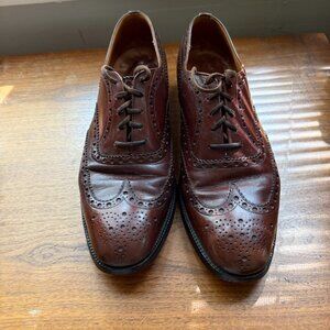 churchs wingtip brown 9M eclectic grandpa blokecore attorney shoes